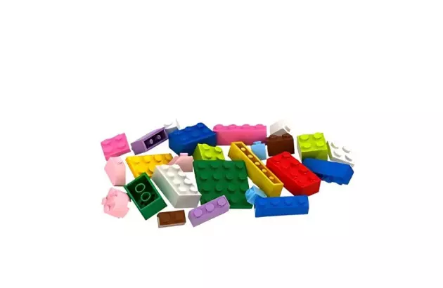 BRINQUEDO BLOCOS DE MONTAR CRIATIVOS CLÁSSICOS 25 PEÇAS XALINGO