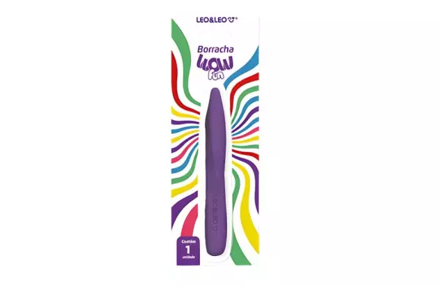 BORRACHA COLORIDA WOW FUN CORES VARIADAS 10190 LEONORA