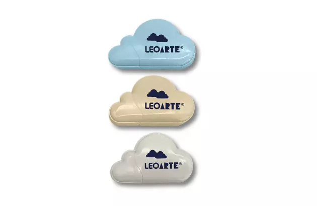 CORRETIVO EM FITA 8M X 5MM FORMATO NUVEM CORES SORTIDAS LEO&LEO - 10286