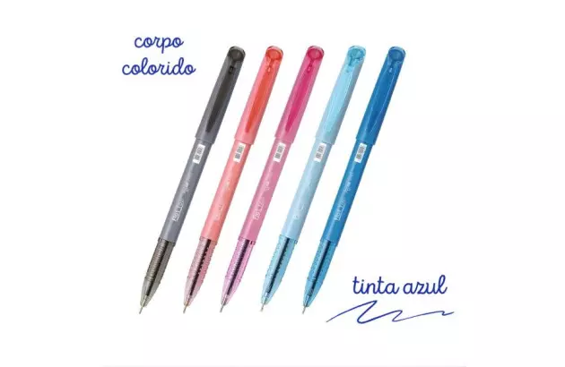 CANETA ESFEROGRAFICA 0.7 FLAT TOP JOCAR 97914