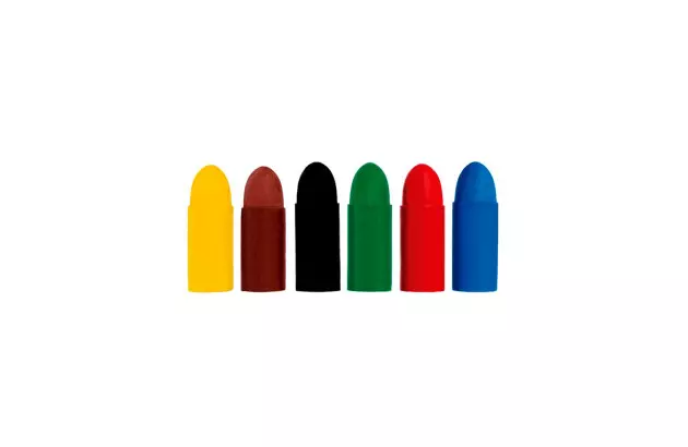 GIZÃO DE CERA 6 CORES JUMBO - MEU 1° GIZ | LEO&LEO