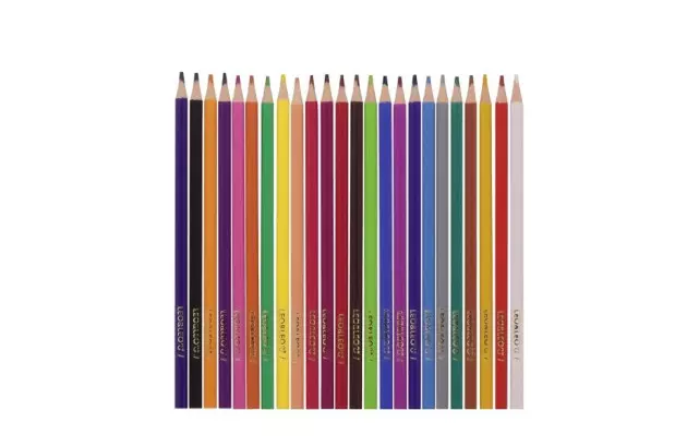LÁPIS DE COR 24 CORES SEXTAVADO LEO&LEO - 4449