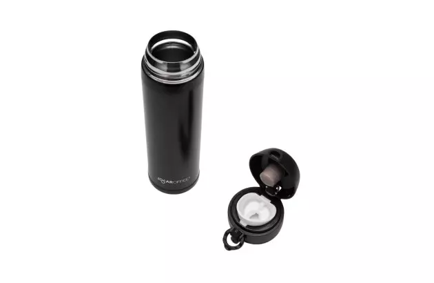 GARRAFA TÉRMICA 400ML PRETA JOCAR OFFICE - 97826