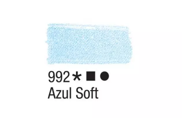 TINTA PARA TECIDO FOSCA 37ML AZUL SOFT 992 - UNIDADE | ACRILEX 4140