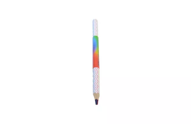 LAPIS DE COR BIG RAINBOW EM MADEIRA SEXTAVADO | BRW LP0001