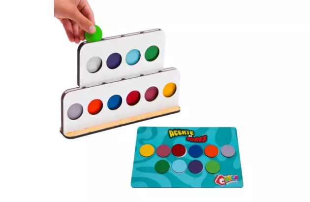 JOGO ACERTE AS CORES + 5 ANOS INCLUSIVO 3196 CARLU