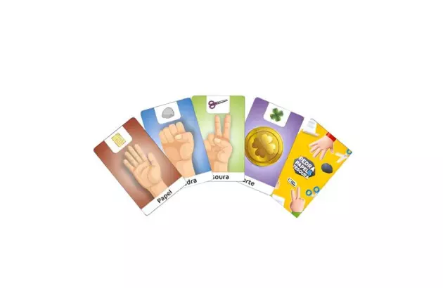 JOGO PEDRA PAPEL TESOURA + 4 ANOS PAIS E FILHOS