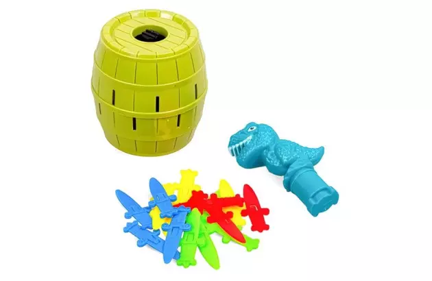 JOGO PULA DINO + 3 ANOS - 1 A 4 JOGADORES | PAIS & FILHOS REF 792522