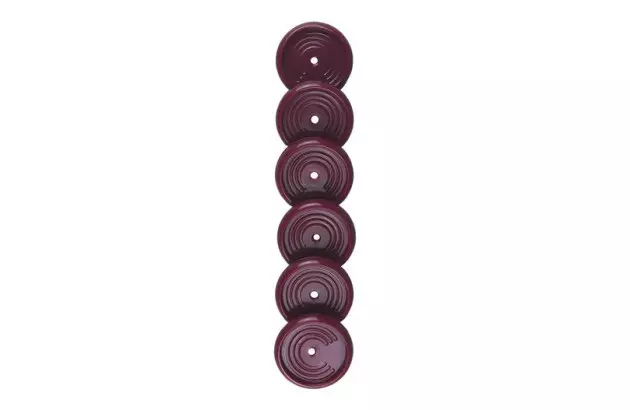 DISCOS CADERNO INTELIGENTE GRANDE COM ELASTICOS VINHO BORDO CI312035