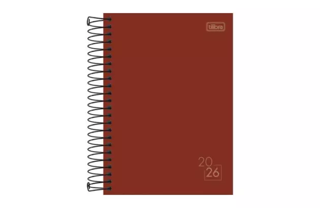 AGENDA ESPIRAL CAPA DURA M6 SPICE CORES 2027 TILIBRA