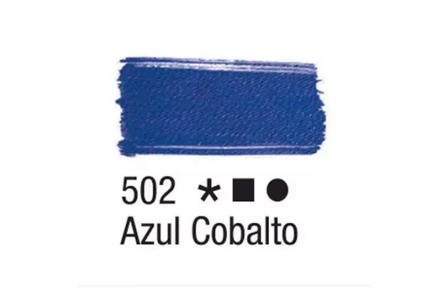 TINTA PARA TECIDO FOSCA 250ML AZUL COBALTO 502 - UNIDADE | ACRILEX  4125