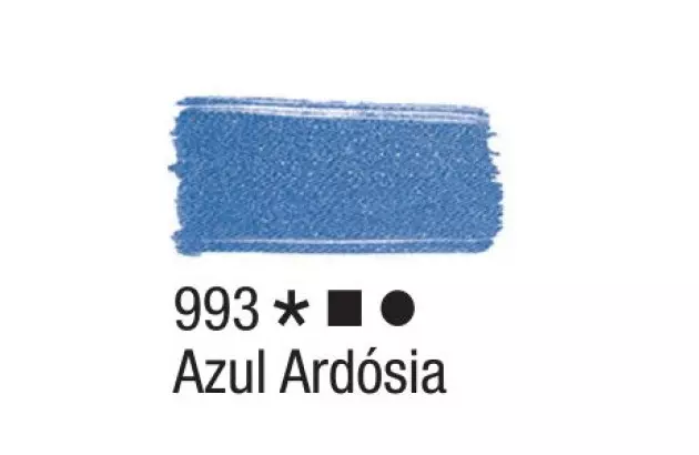 TINTA PARA TECIDO FOSCA 37ML AZUL ARDOSIA 993 - UNIDADE | ACRILEX 4140