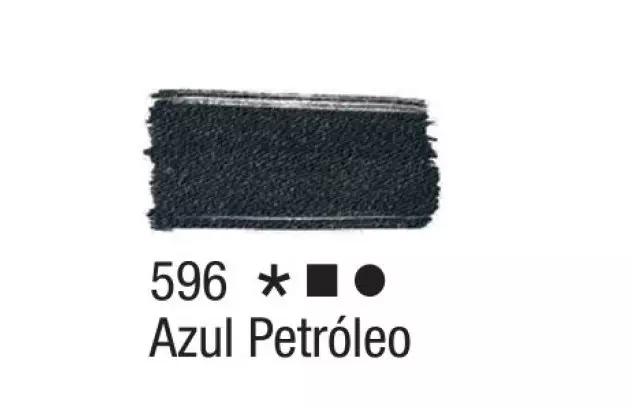 TINTA PARA TECIDO FOSCA 37ML AZUL PETROLEO 596 ACRILEX 4140
