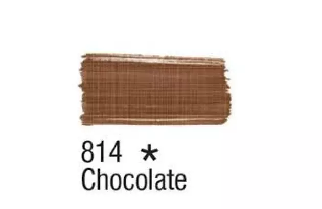 TINTA PARA TECIDO FOSCA 37ML CHOCOLATE 814 ACRILEX 4140