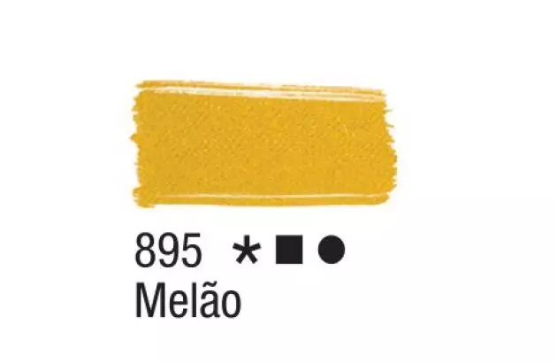 TINTA PARA TECIDO FOSCA 37ML MELÃO 895 - UNIDADE | ACRILEX 4140