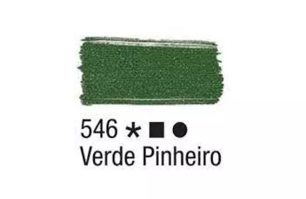 TINTA PARA TECIDO FOSCA 37ML VERDE PINHEIRO 546 - UNIDADE | ACRILEX 4140