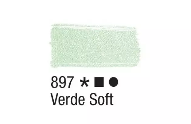 TINTA PARA TECIDO FOSCA 37ML VERDE SOFT 897 - UNIDADE | ACRILEX 4140