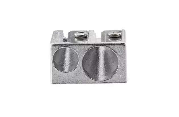 APONTADOR 2 FUROS DE METAL | BRW AP1298