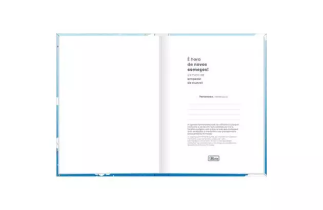 AGENDA BROCHURA PERMANENTE CAPA DURA M4 PEPPER F TILIBRA