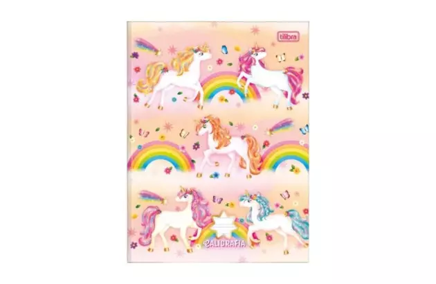 CADERNO DE CALIGRAFIA CAPA DURA COSTURADO 40 FOLHAS BLINK 187X245MM - UNIDADE | TILIBRA
