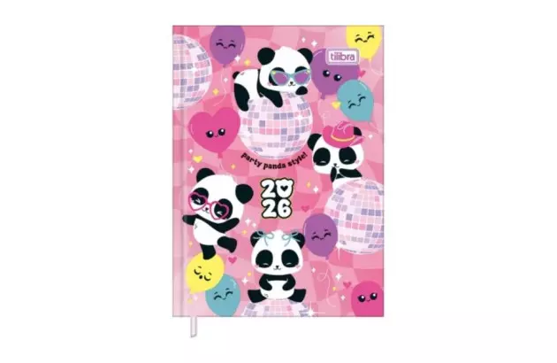 AGENDA BROCHURA CAPA DURA M1 LOVELY FRIEND 2026 TILIBRA