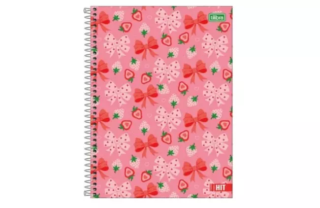 CADERNO ESPIRAL CAPA DURA UNIVERSITÁRIO 12 MATÉRIA  192F HIT FEMININO SORTIDO TILIBRA