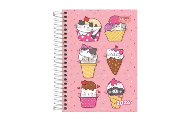 AGENDA ESPIRAL CAPA DURA M5 SPICE F 2026 TILIBRA