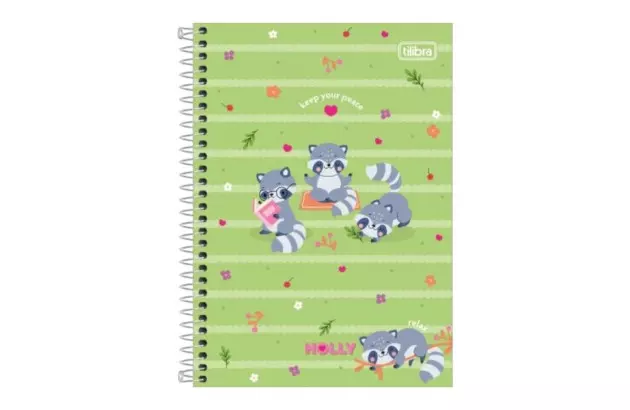 CADERNO CAPA DURA COSTURADO UNIVERSITÁRIO 80F HOLLY 200X275MM - UNIDADE | TILIBRA