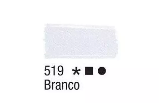 TINTA PARA TECIDO FOSCA 250ML BRANCO 519 - UNIDADE | ACRILEX  4125