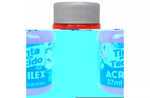 TINTA PARA TECIDO FOSCA 37ML VERDE FOLHA 510 - UNIDADE | ACRILEX 4140