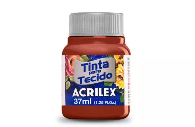 TINTA PARA TECIDO FOSCA 37ML VERDE PISTACHE 570 - UNIDADE | ACRILEX 4140