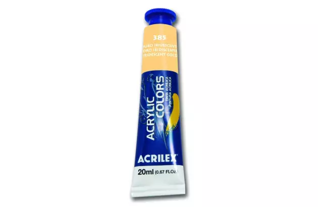 TINTA ACRÍLICA PARA TELA ACRYLIC COLORS 20ML AZUL TURQUESA 363 - UNIDADE | ACRILEX 13123