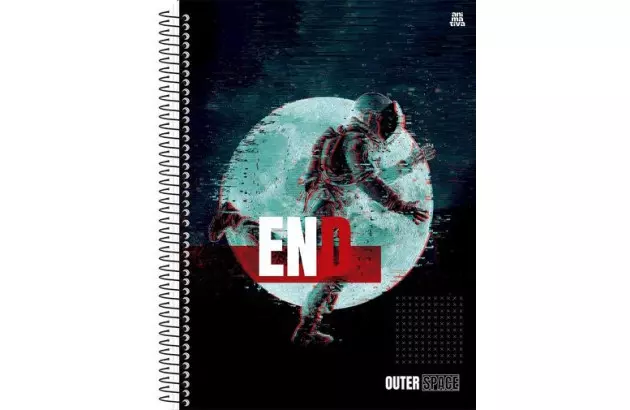 CADERNO CAPA DURA 15 MATERIAS 240 FOLHAS ARCENCIEL ANIMATIVA
