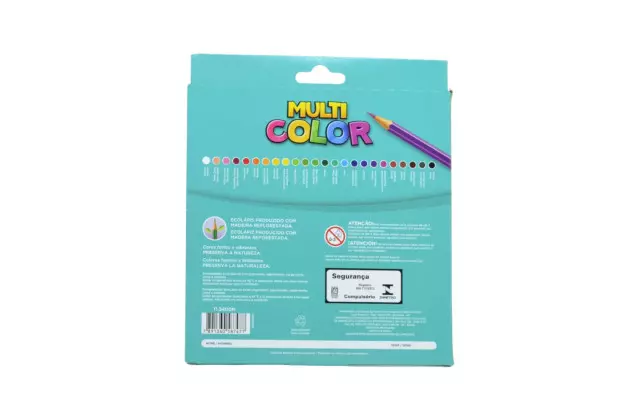 LAPIS DE COR 24 CORES MULTICOLOR SUPER 11.2400N FABER CASTELL