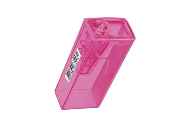 APONTADOR COM DEPOSITO ROSA FABER CASTELL