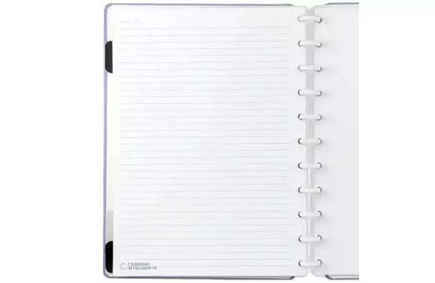 CADERNO INTELIGENTE GRANDE LILAS PASTEL CIGD4080