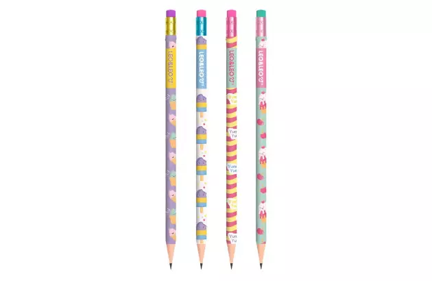 BORRACHA PLASTICA COLOR PASTEL TREND CORES 72203 LEO&LEO