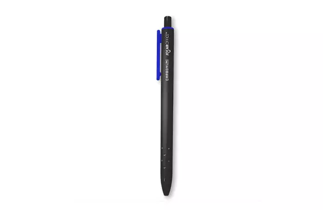 CANETA ESFEROGRÁFICA RETRÁTIL 0.7 CARBON LINE SORTIDA AZUL/ VERMELHA/ PRETA JOCAR OFFICE 10300