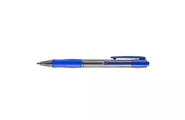 CANETA ESFEROGRÁFICA 1.6 SUPER GRIP AZUL RETRÁTIL PILOT