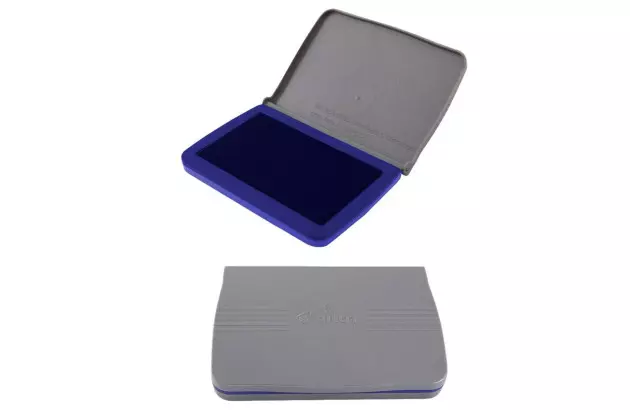 ALMOFADA CARIMBO Nº 3 AZUL SÉRIE TP COM TAMPA PLÁSTICA 6,7X11CM PILOT