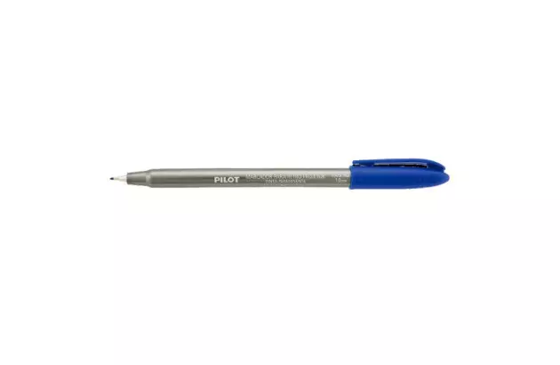 MARCADOR PARA RETRO PROJETOR 1.0 AZUL PONTA FINA PERMANENTE PILOT