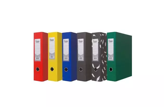 PASTA GRAMPO TRILHO PLÁSTICO PAPEL CARTÃO DUPLEX 250G/M² OFÍCIO BRANCO - UNIDADE | FRAMA