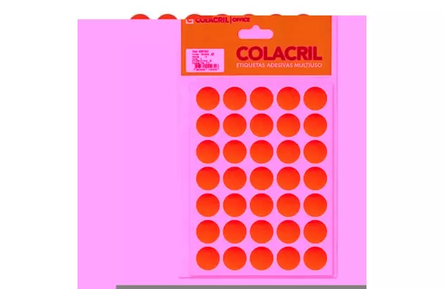 ETIQUETA ADESIVA A4 1 210X297MM 25 FOLHAS BRANCA - IMPRESSORA INJET OU LASER  | COLACRIL CA4267