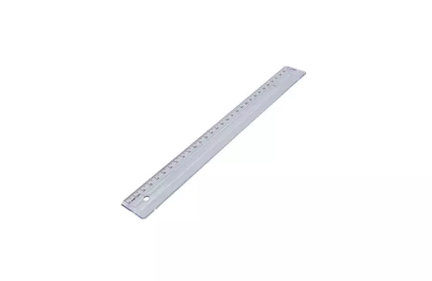 REGUA 30CM CRISTAL DELLO