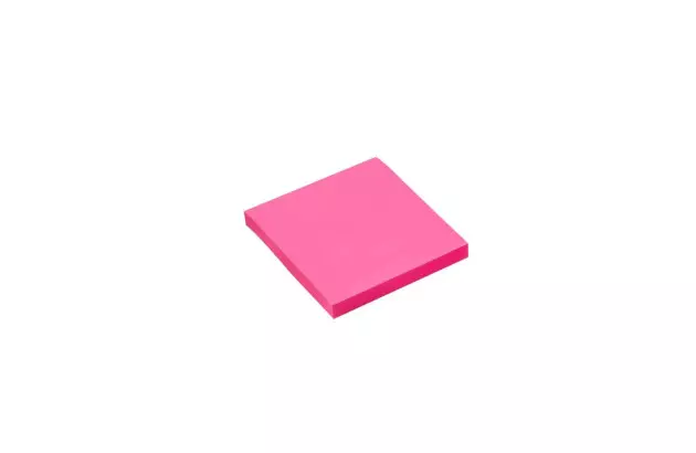 BLOCO DE RECADO ADESIVO 76X76 100F ROSA NEON MAXPRINT