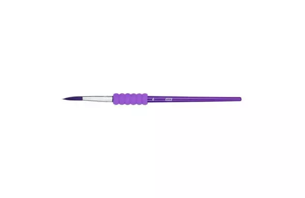 KIT PINCEIS DE PELO ESCOLAR SOFT TOUCH 4 UNIDADES FORMATOS DIFERENTES | BRW CP1200