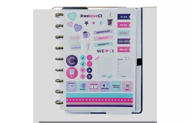 CADERNO INTELIGENTE A5 INTENSE BLUE CIA52363