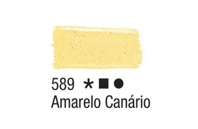 TINTA PARA TECIDO FOSCA 37ML AMARELO CANARIO 589 - UNIDADE | ACRILEX 4140