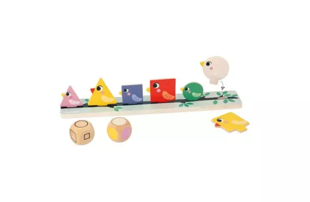 BRINQUEDO PASSAROS ACIMA DE 2 ANOS JANOD