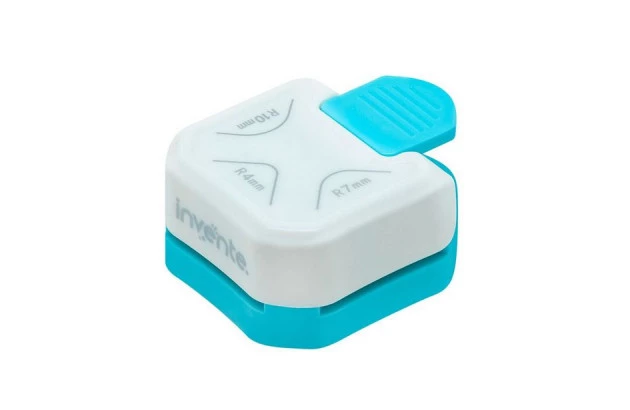 FURADOR DE PAPEL 3 EM 1 CANTO ARREDONDADO BLISTER 1 UN BRW FP0010